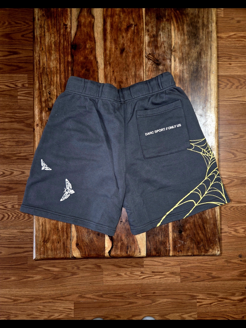 Darc Sport Men's Gray Premium Lounge Sweatshorts - Picture 6 of 7